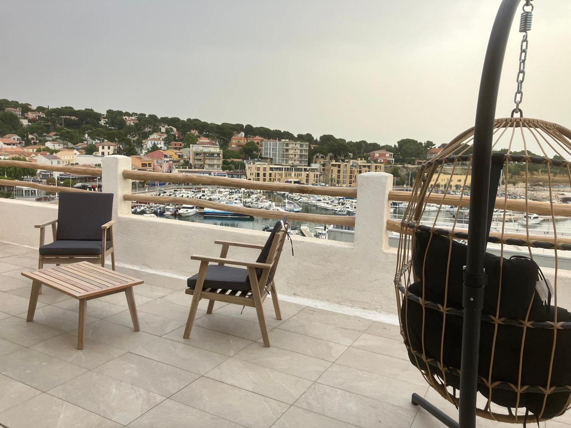 卡里勒鲁埃T2 Vue Sur Le Port Jacuzzi Terrasse Et Parking公寓 外观 照片